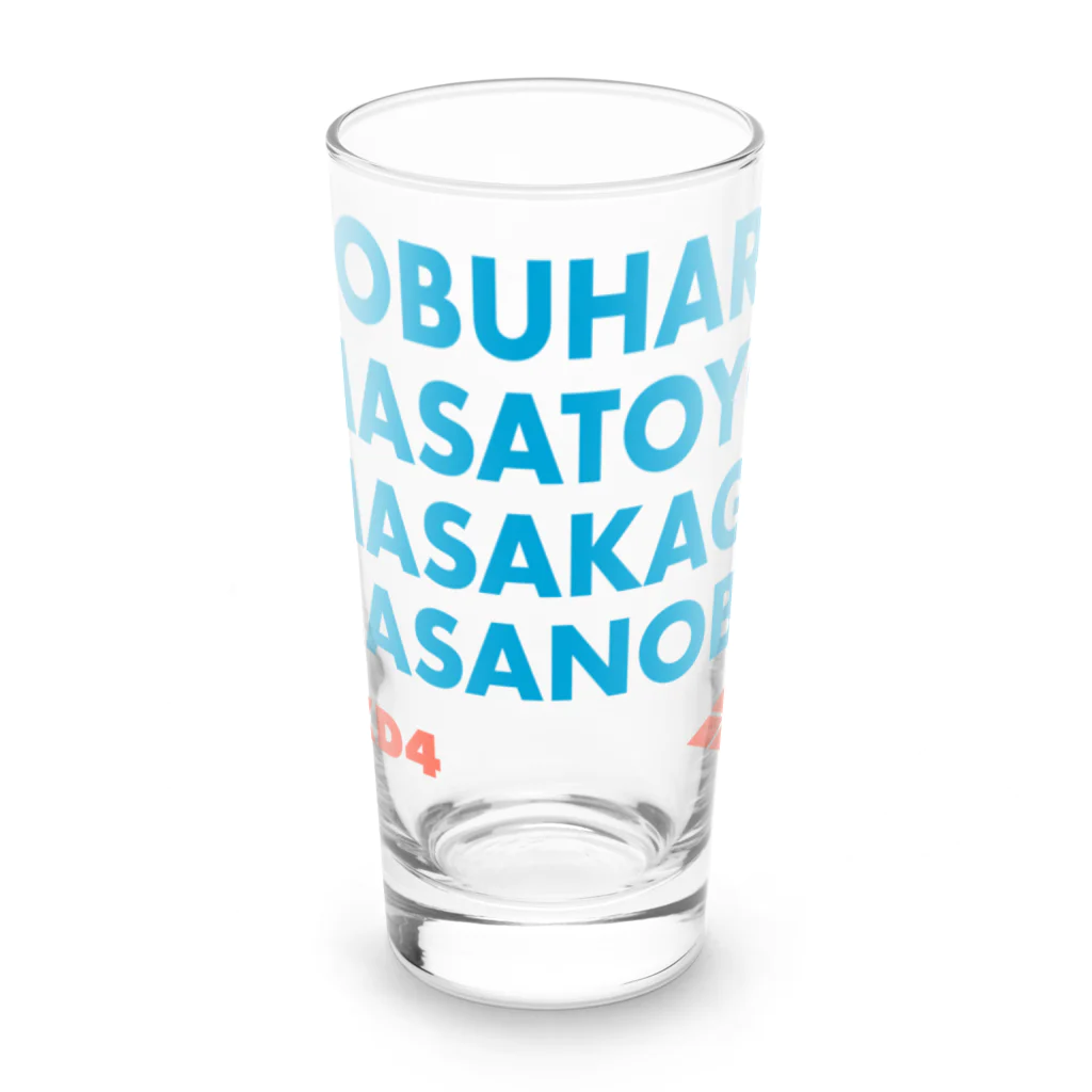 KAWAGOE GRAPHICSの武田四天王 Long Sized Water Glass :front