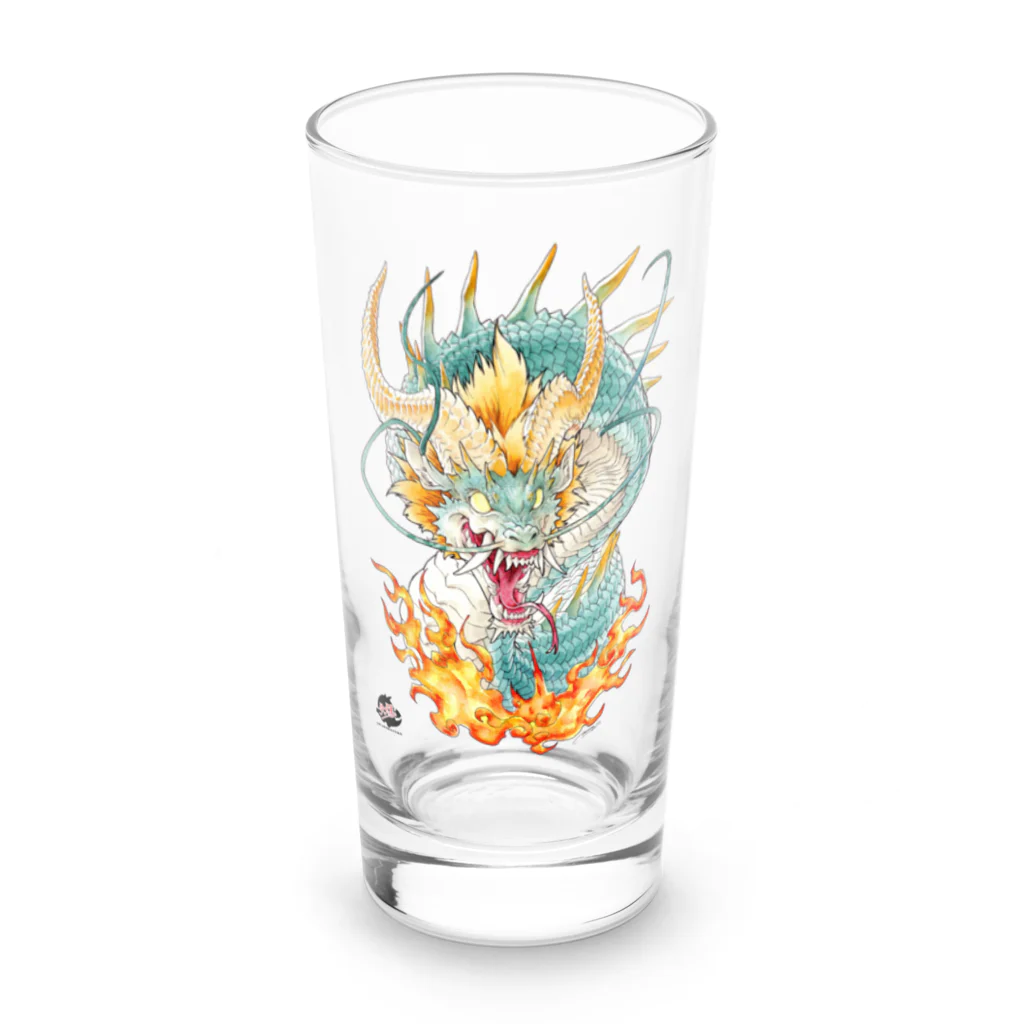 waon_syomiyaの火炎龍 Long Sized Water Glass :front