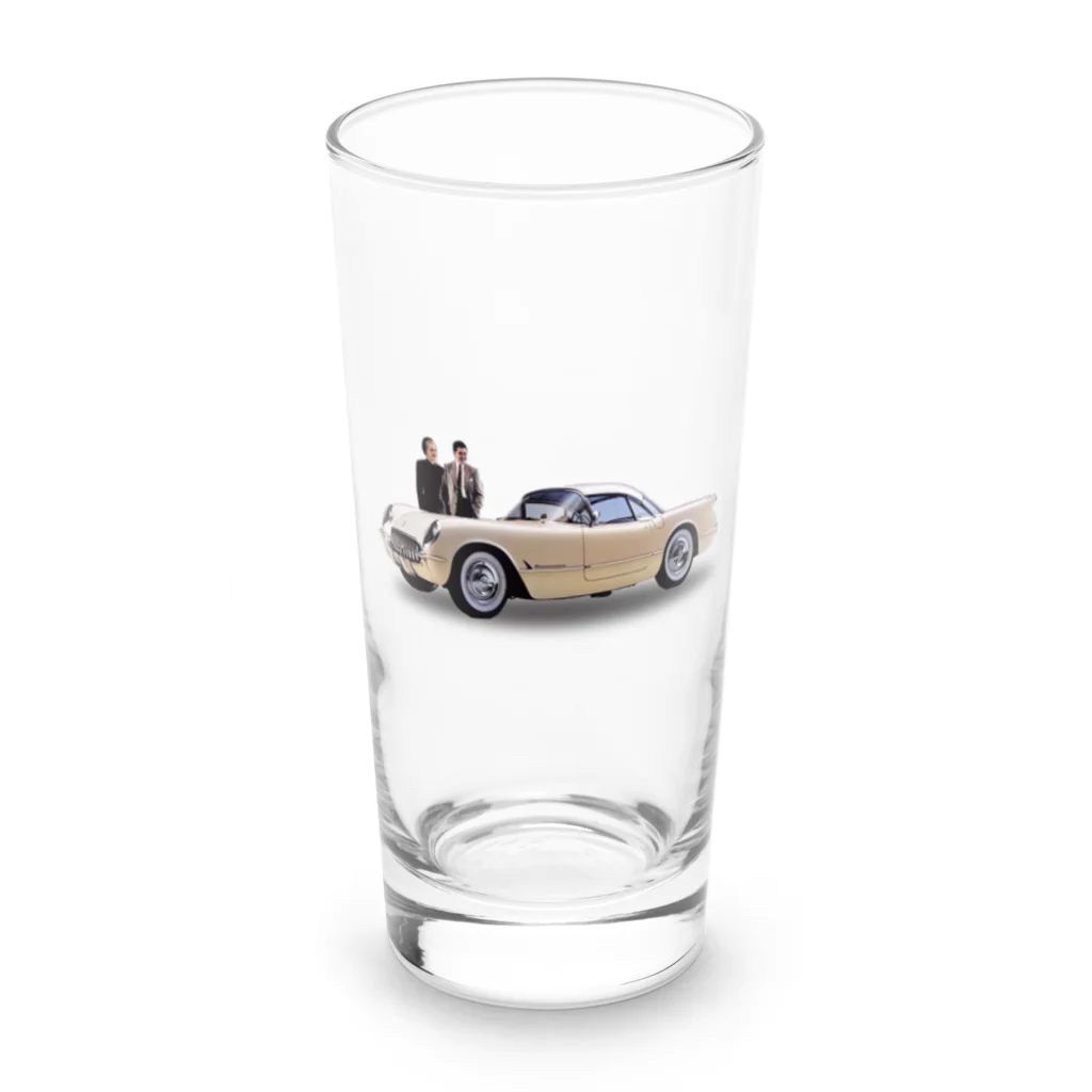 wowwooの54 Corvette Hardtop Long Sized Water Glass :front