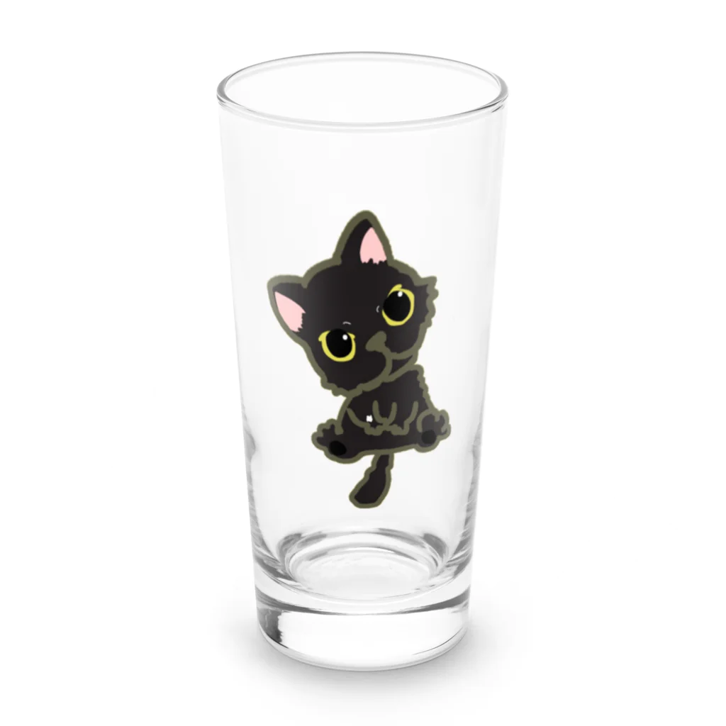 hogokeの保護猫 政宗 Long Sized Water Glass :front