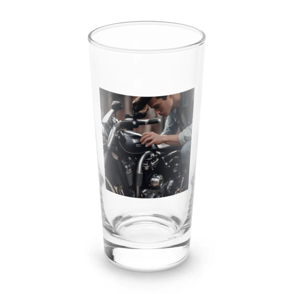 GROUND-WORKSのバイク整備 Long Sized Water Glass :front