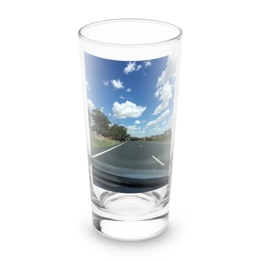 YASUE ABE JPのSend your location Long Sized Water Glass :front