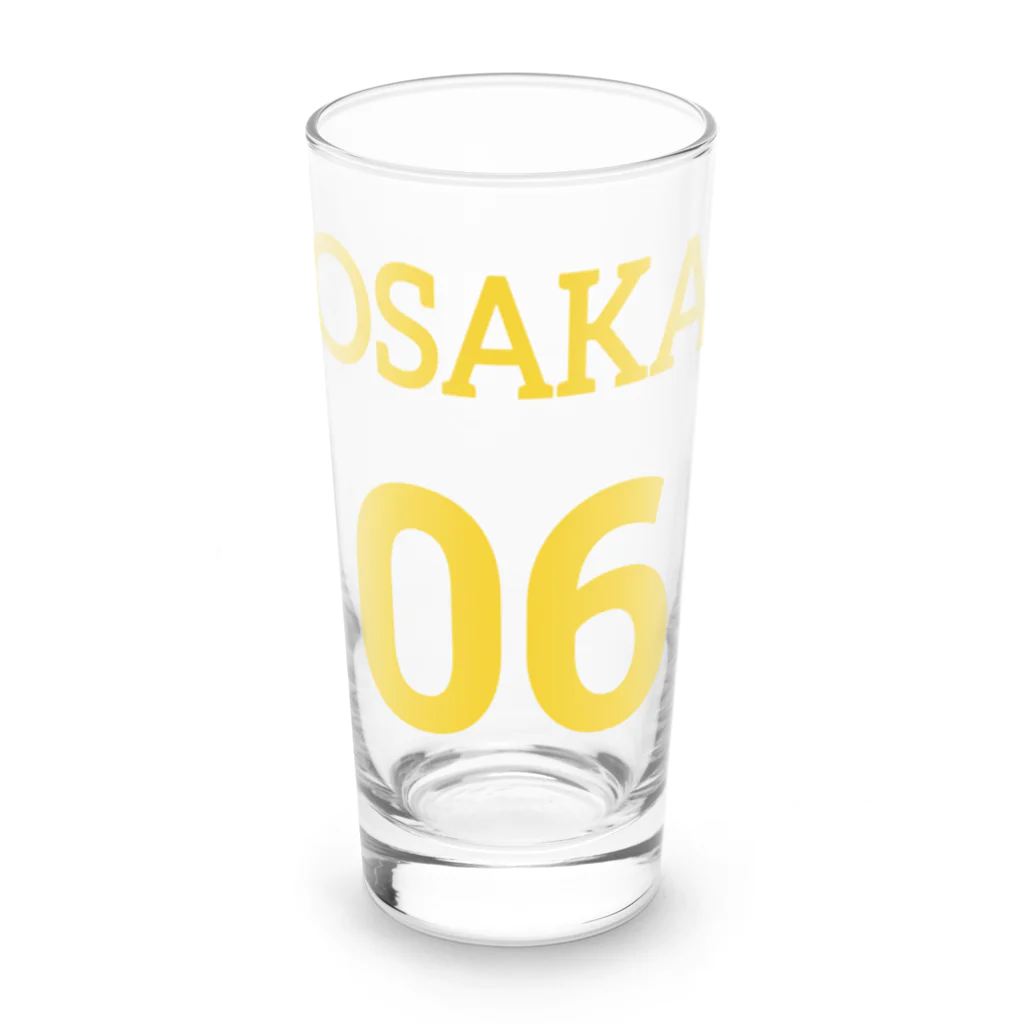 y-sukeの大阪アイテム Long Sized Water Glass :front