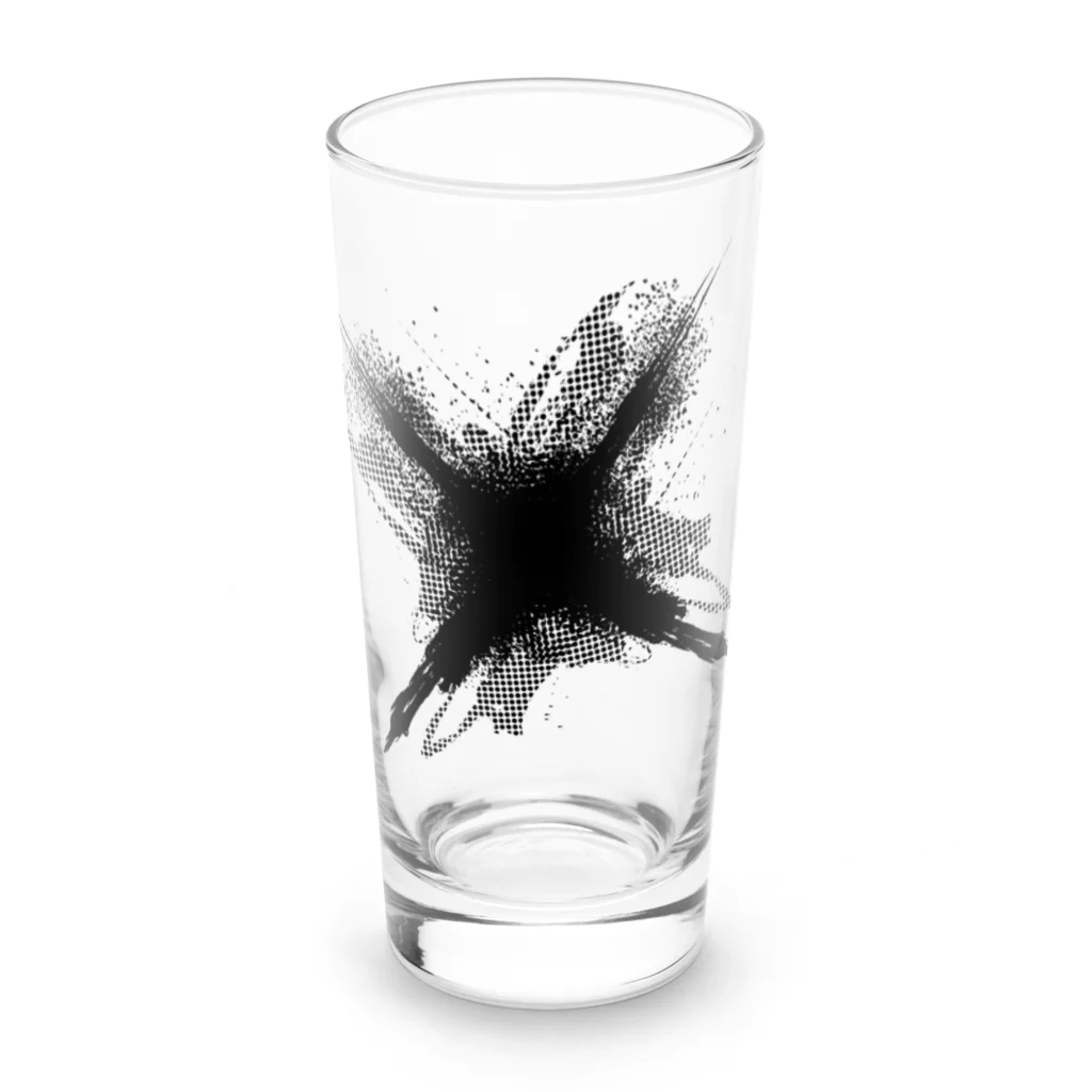 chicodeza by suzuriのかっこよすぎるバツ Long Sized Water Glass :front