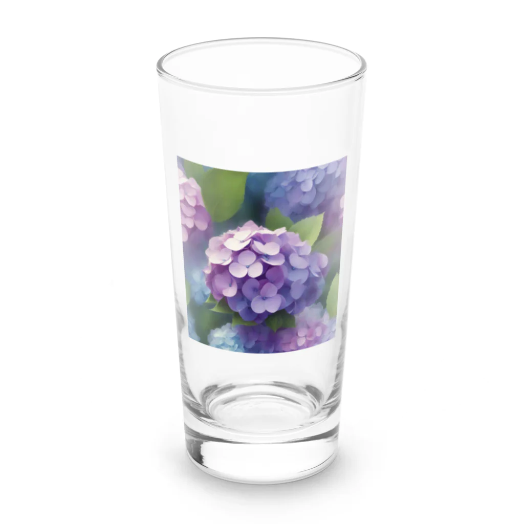 jmdapuwmdのあじさい Long Sized Water Glass :front