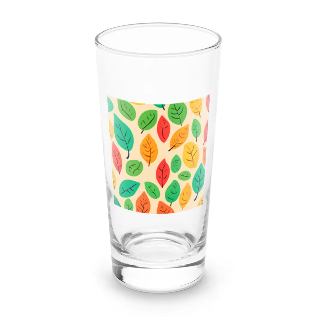 ＊Leafus_リーフアス＊のgreen leaf green Long Sized Water Glass :front