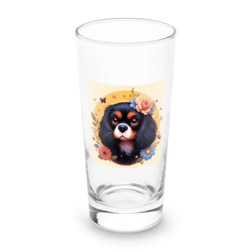 harvest15jkのらいちくん Long Sized Water Glass :front