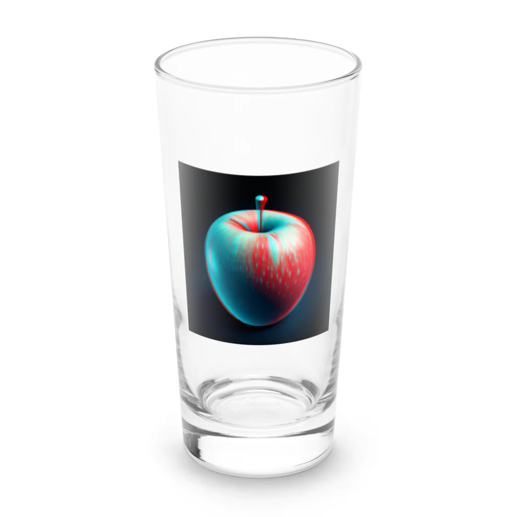 godo_dioの３D　立体視　リンゴ Long Sized Water Glass :front