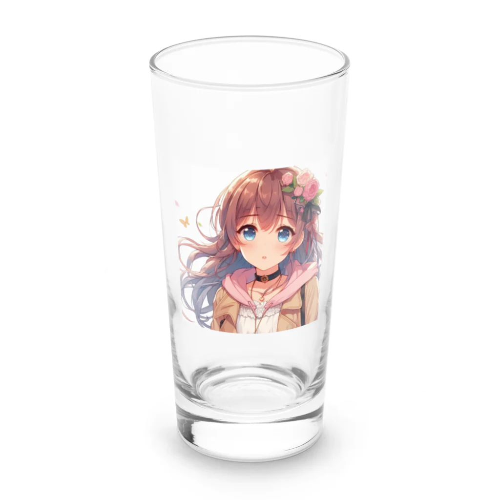 美少女アイテム専門店の美少女⑤ Long Sized Water Glass :front