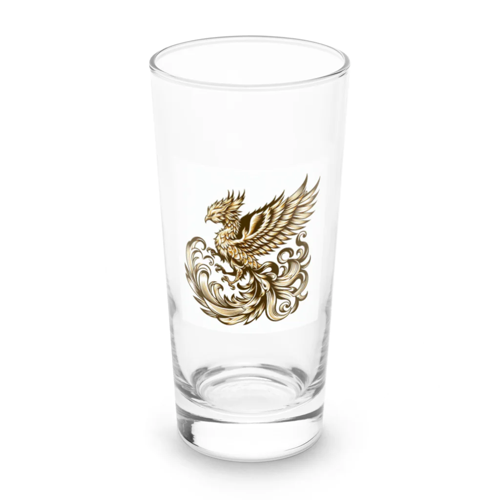 mitsu_tattooのホウオウ Long Sized Water Glass :front