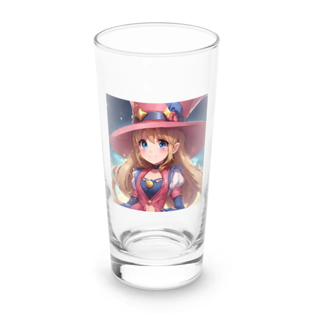 魔法使いギルドの魔法使いギルド　少女 Long Sized Water Glass :front