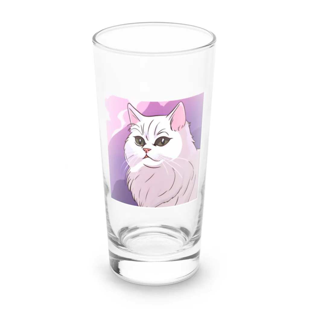 kazuma16のふわふわペルシャ Long Sized Water Glass :front