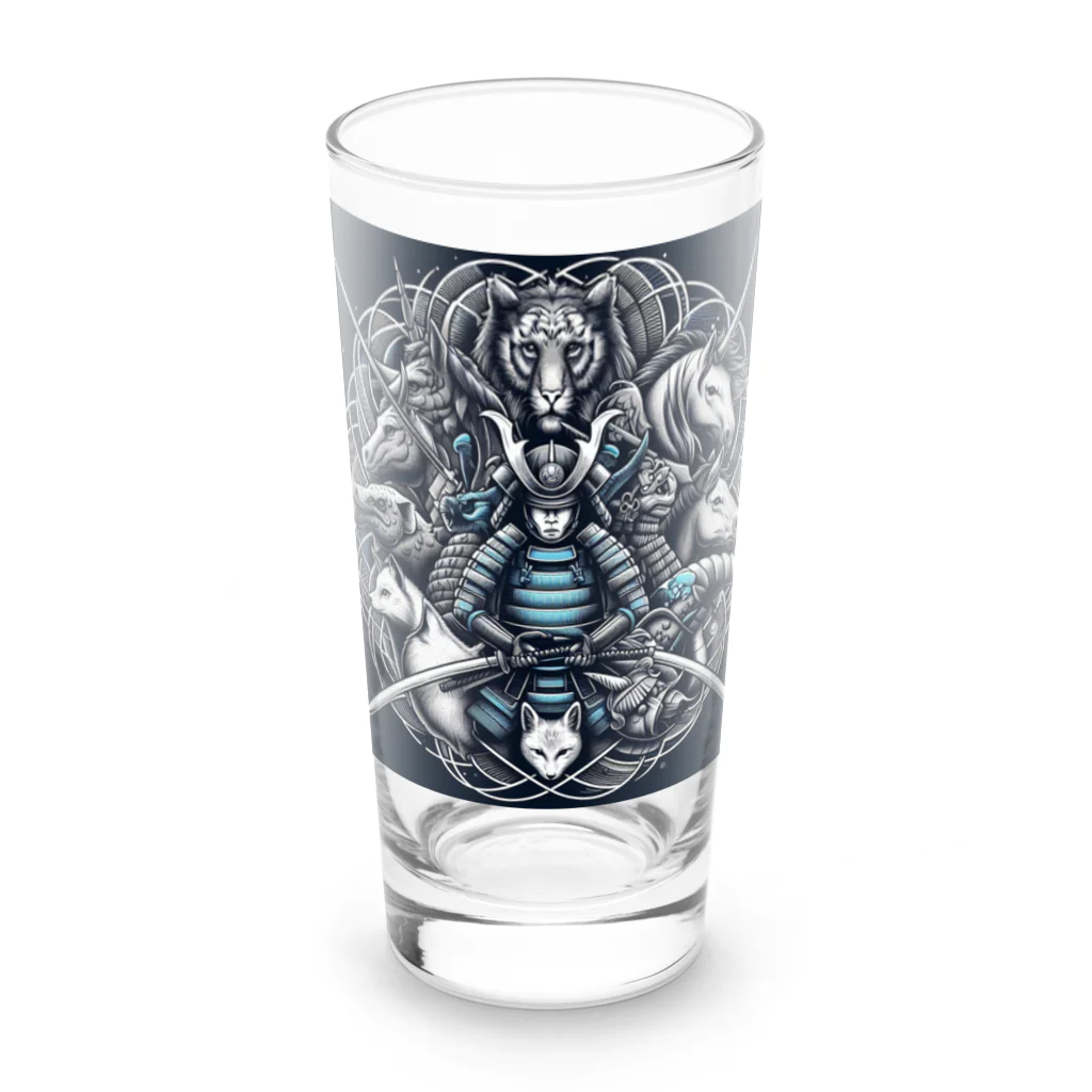 bycatの侍大将とshinobi達 Long Sized Water Glass :front