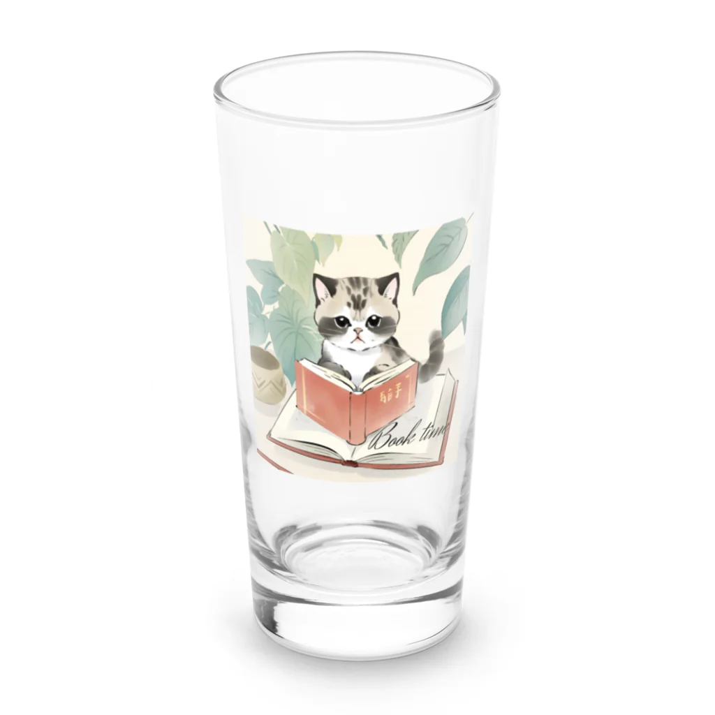 AmoriのBook time Long Sized Water Glass :front