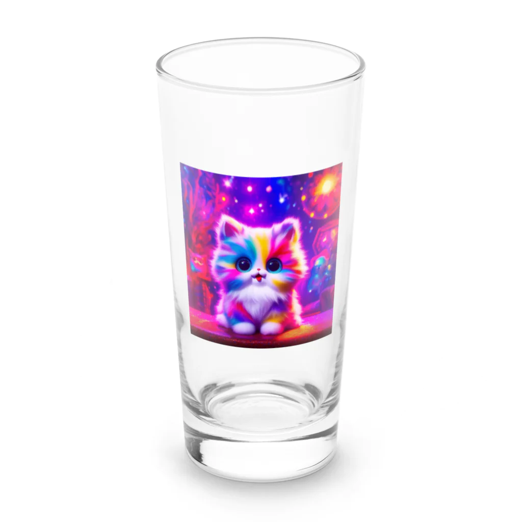 colorfulのrainbow cat ロンググラス前面