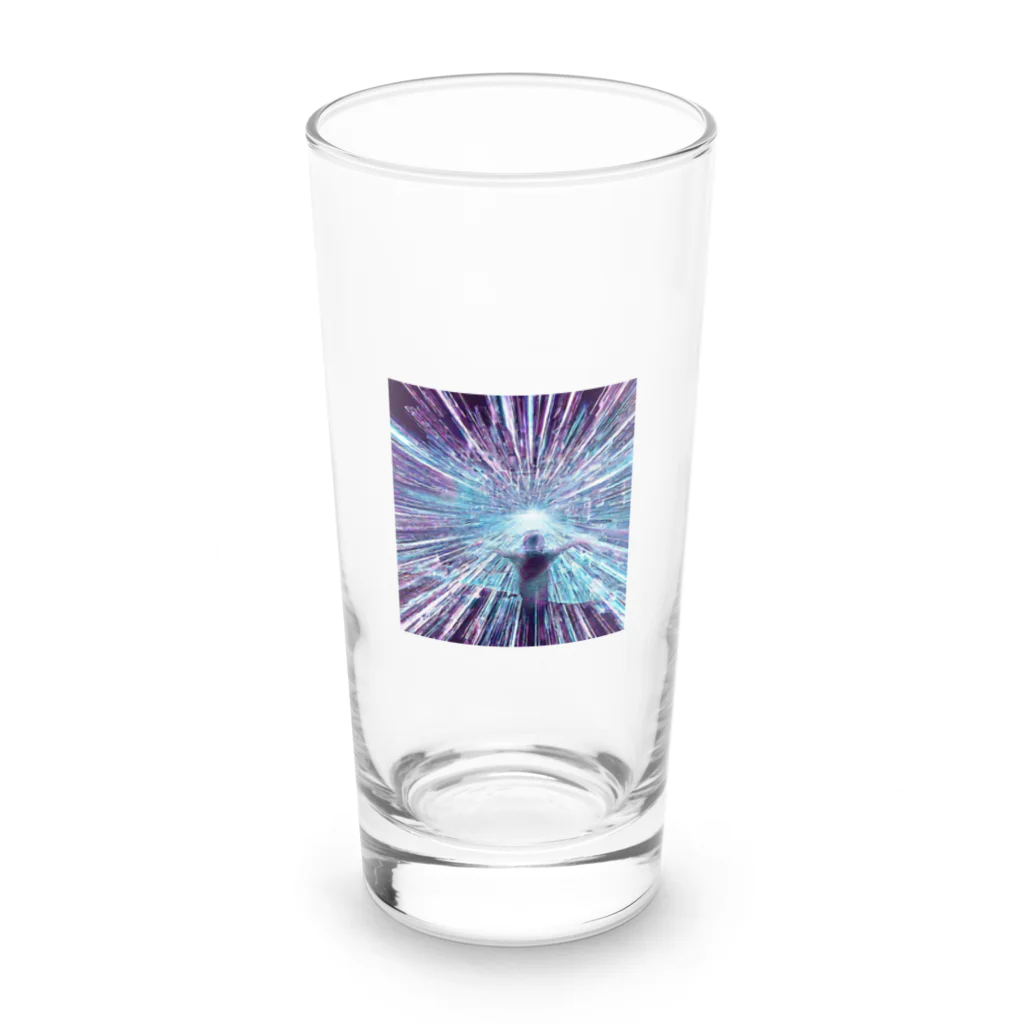 weblab100のメタバースへの入り口 Long Sized Water Glass :front