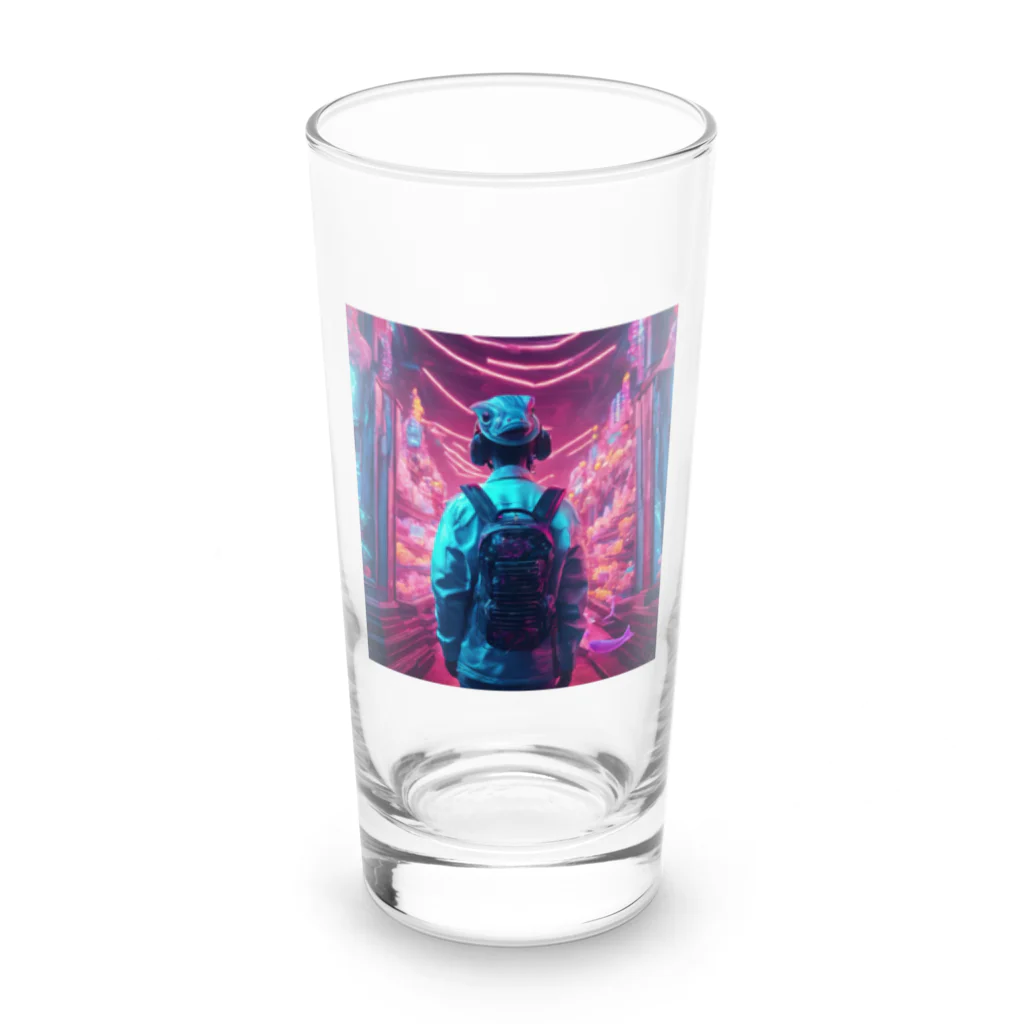 Cyberpunker311のネオトイショップ Long Sized Water Glass :front