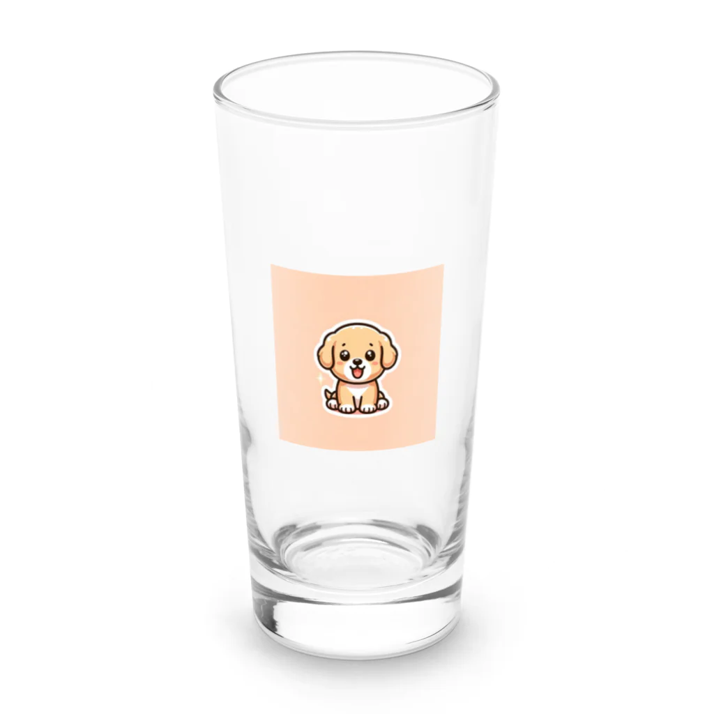 漫画風Tシャツのだっくすたん Long Sized Water Glass :front