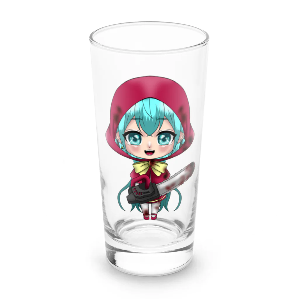 スライムバケツ店の1狩りかな？！蛇蝎家冷音ちゃん！ Long Sized Water Glass :front