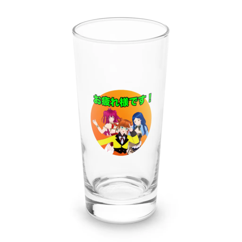 CASPROSTORESのYouTubeアニメ『俺ドル』LINEスタンプキャラグッズ 信号機B Long Sized Water Glass :front