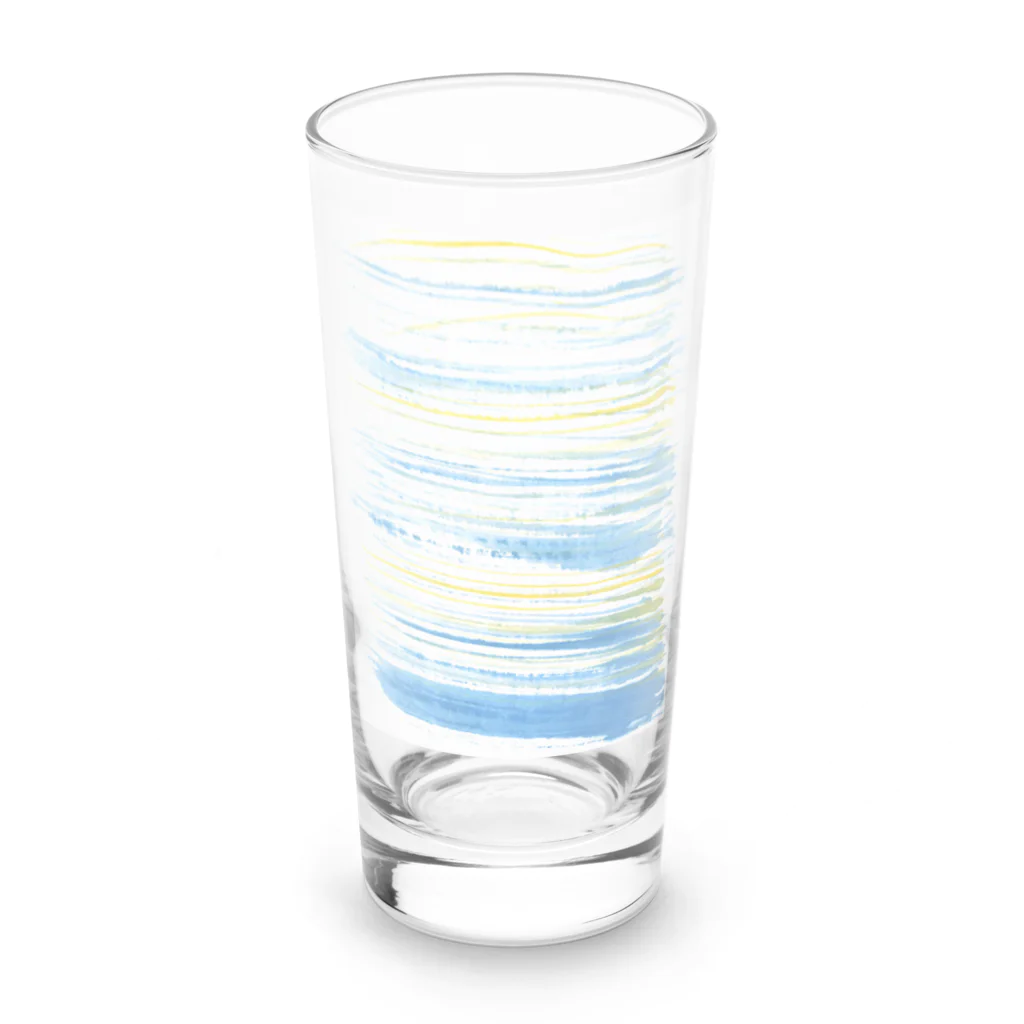 HANArtistの「KAZE」若きアーティストHANA作 Long Sized Water Glass :front