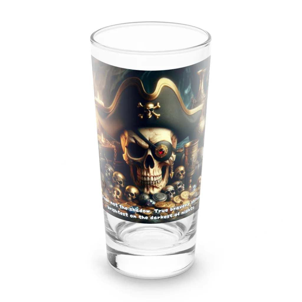 NikuQAIのShadowed Treasures: The Pirate's Legacy Long Sized Water Glass :front