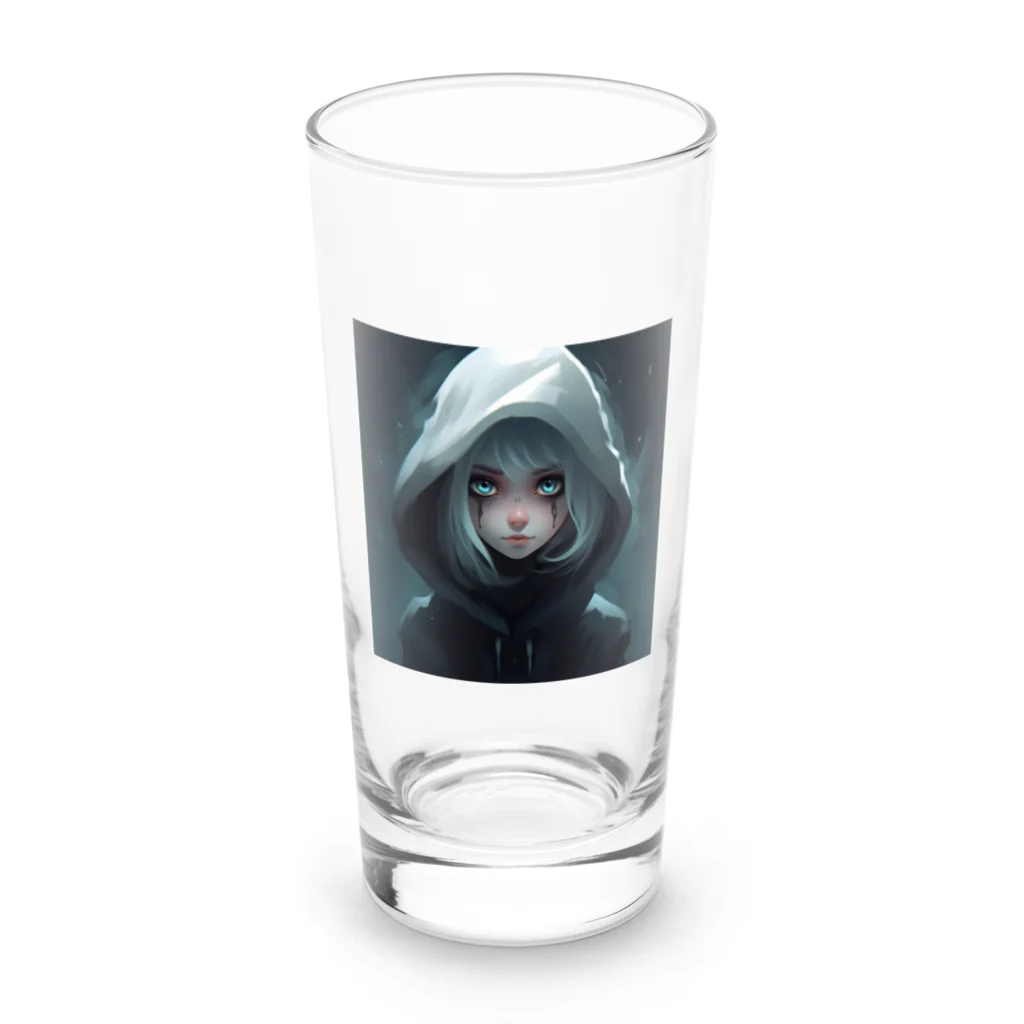 OBAKEのホラーちゃん Long Sized Water Glass :front