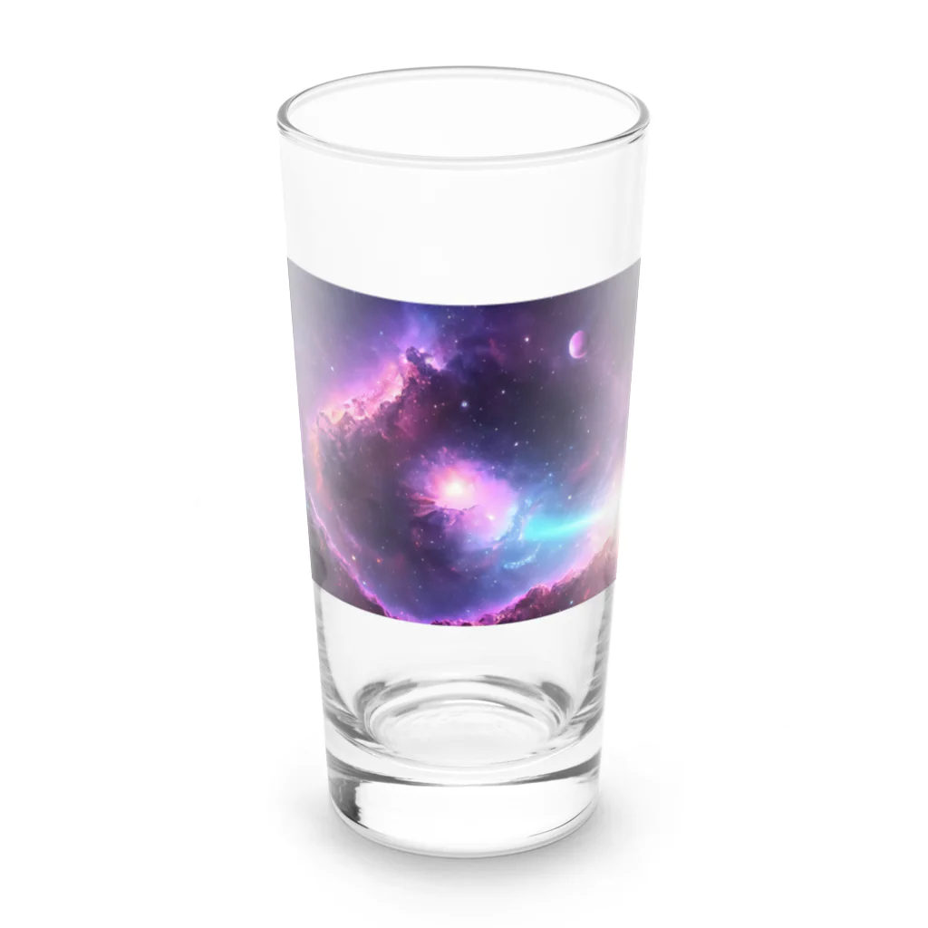 Indoor-yaの宇宙 Long Sized Water Glass :front