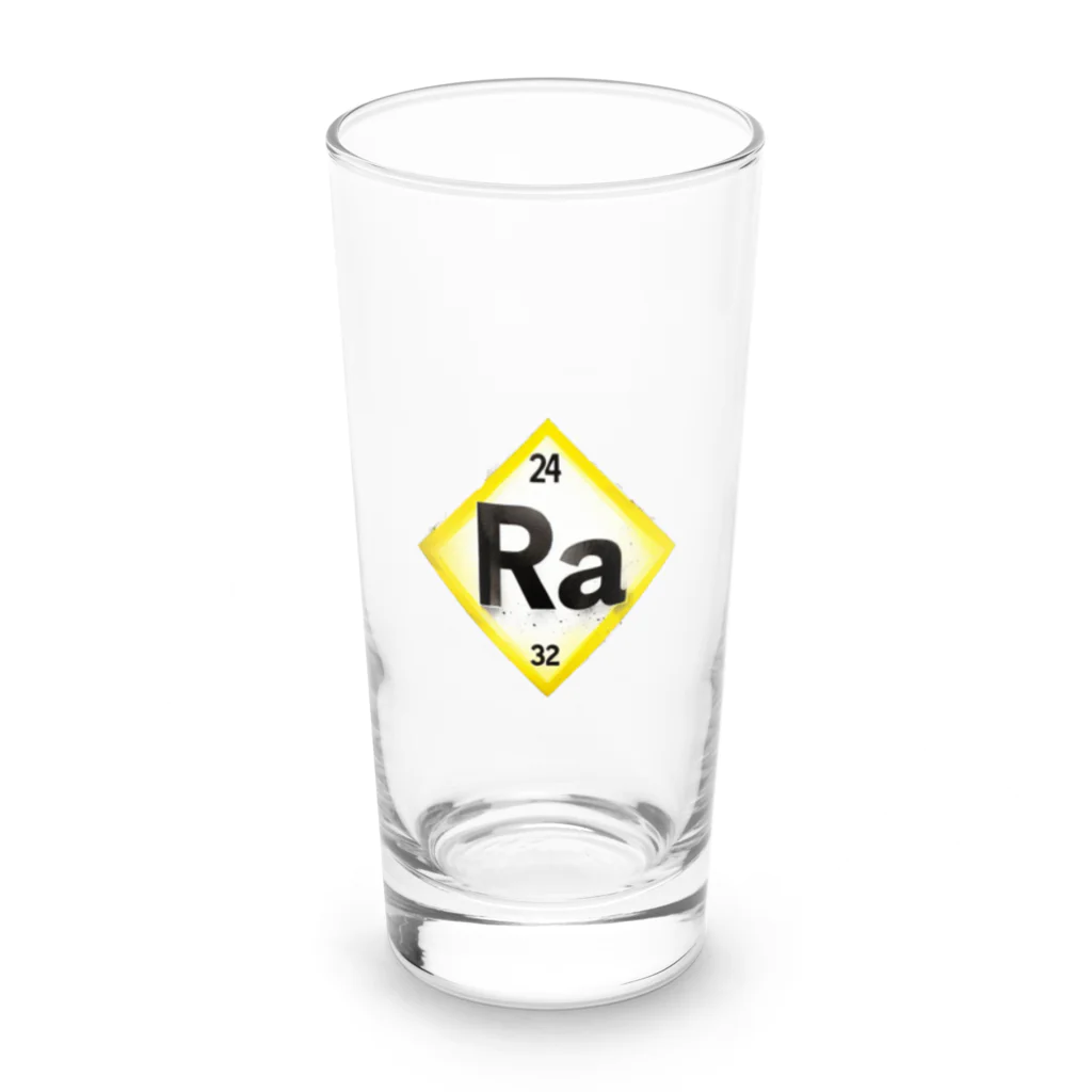 science closet（科学×ファッション）の元素シリーズ　~ラジウム Ra~ Long Sized Water Glass :front