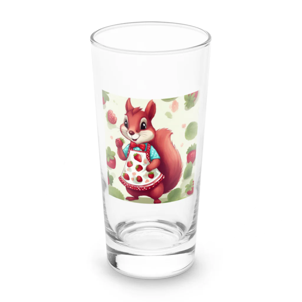 mari0909の可愛らしいシマリス Long Sized Water Glass :front