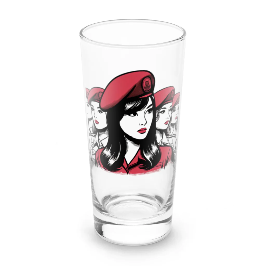 UNchan(あんちゃん)    ★unlimited★の山猫部隊 Long Sized Water Glass :front