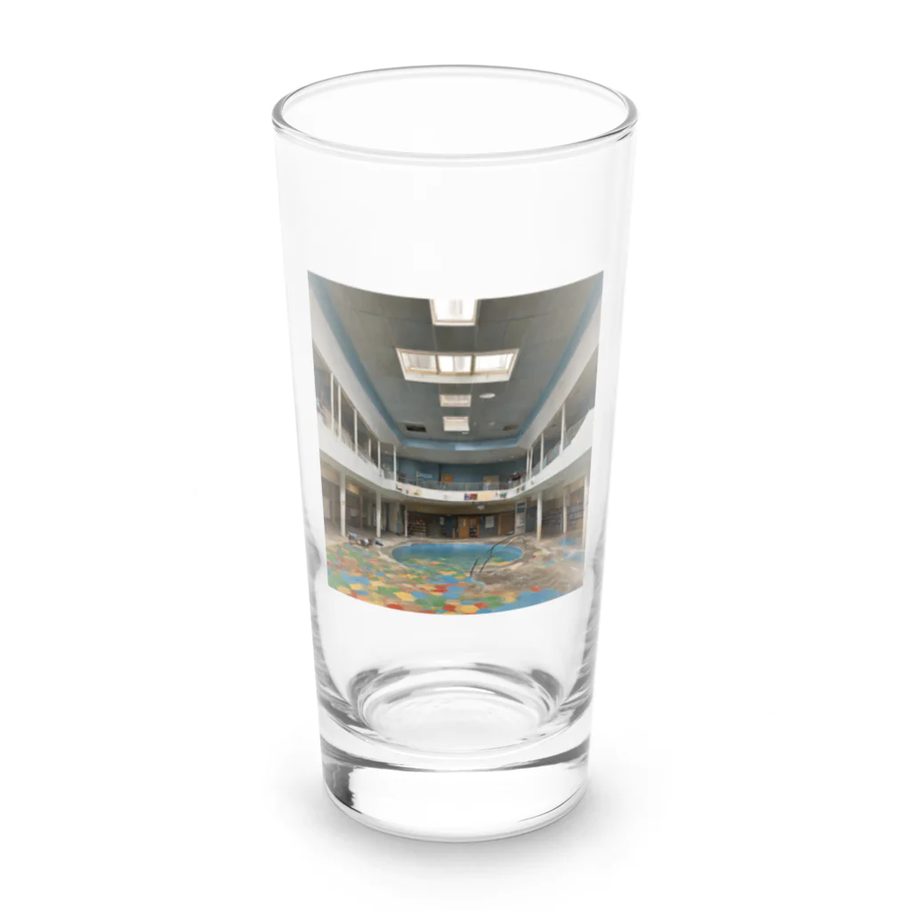 opopopの現実....？ Long Sized Water Glass :front