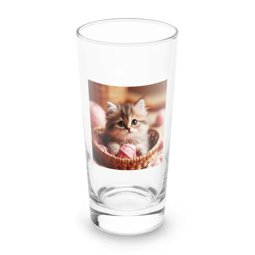 Minaのスリスリくん Long Sized Water Glass :front