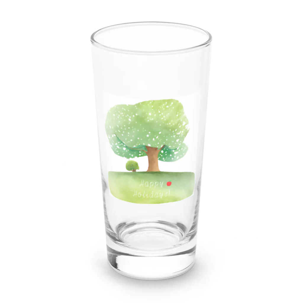 d-cuteのHappy-Holidey Long Sized Water Glass :front