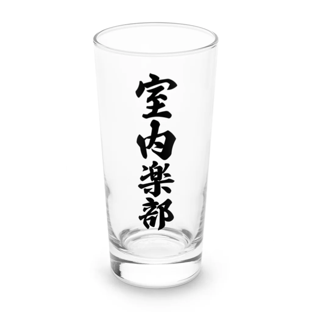 着る文字屋の室内楽部 Long Sized Water Glass :front