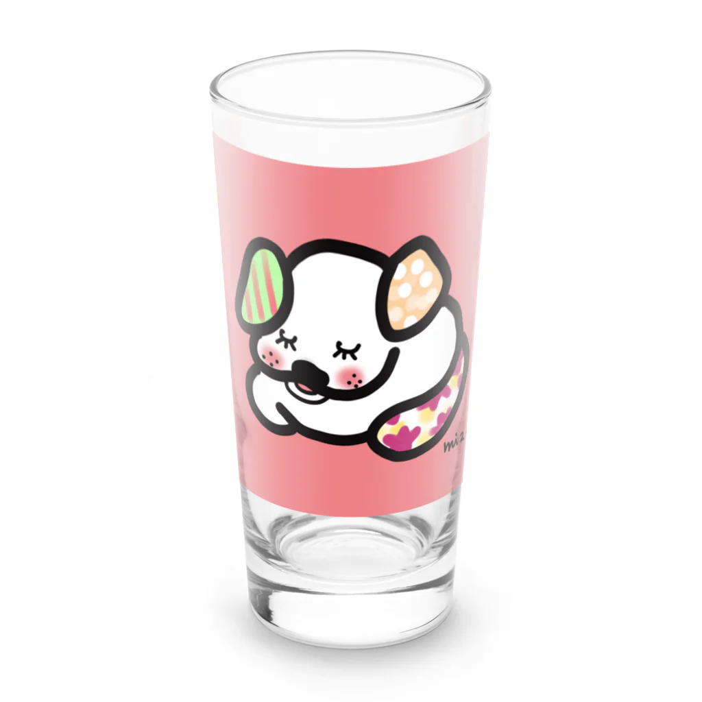 mimi☆のねむりぃぬ☆ Long Sized Water Glass :front
