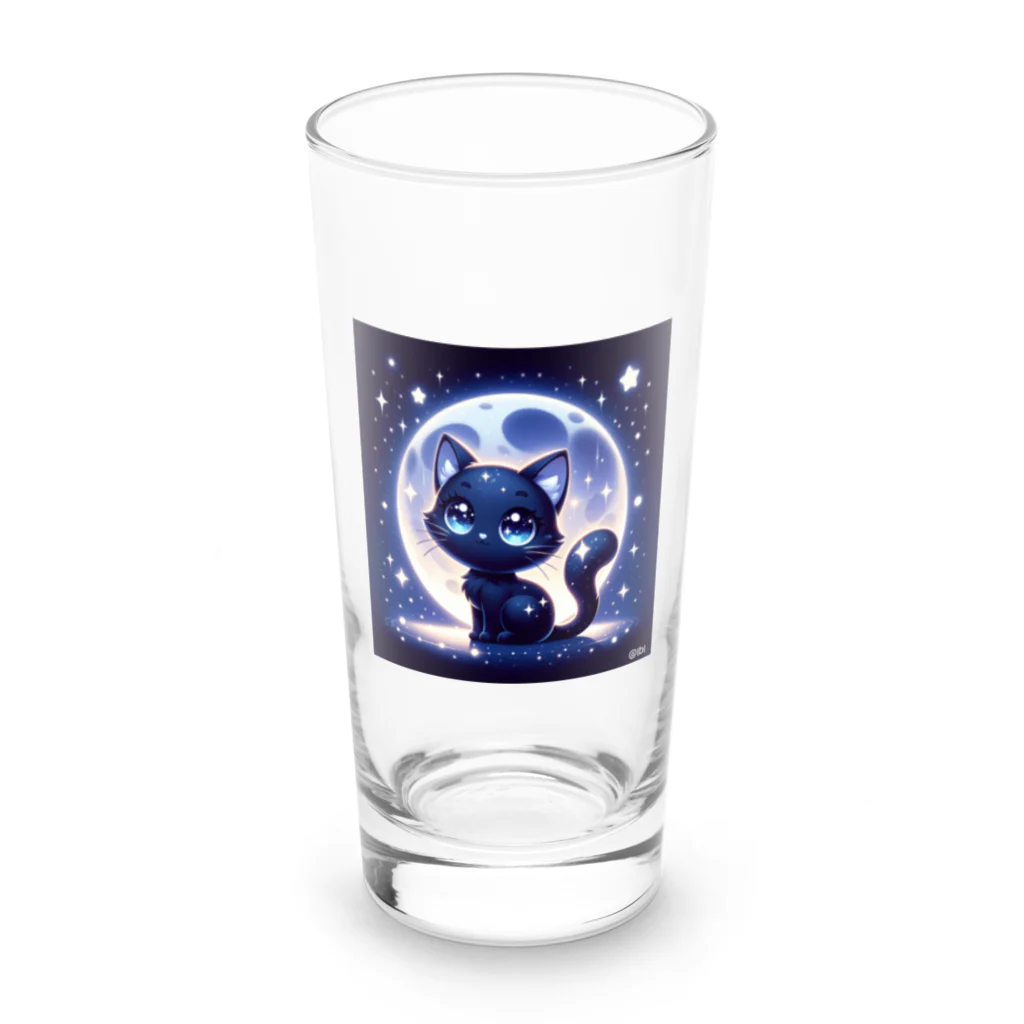 lblの月夜と黒猫 Long Sized Water Glass :front