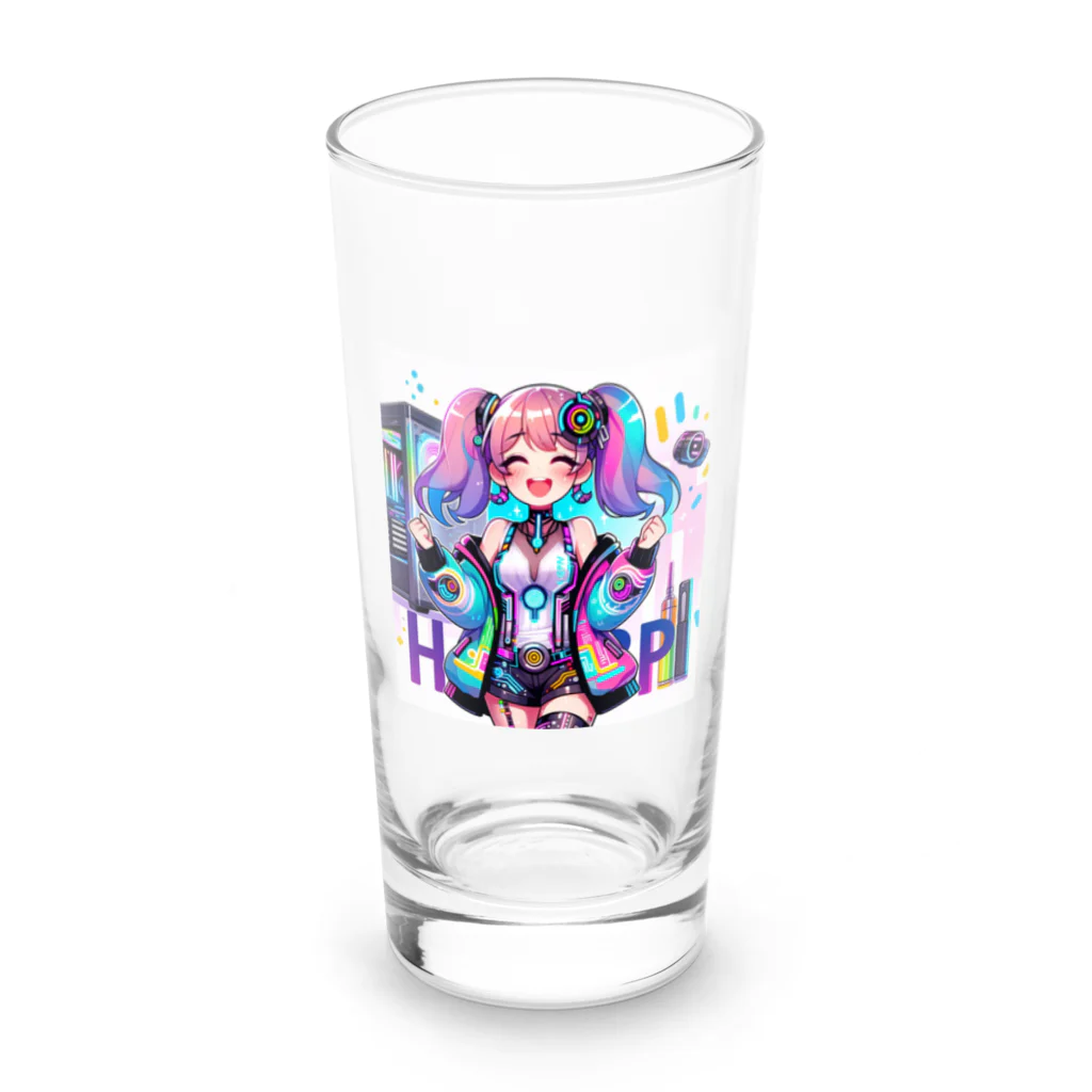 iSysのゲーミング少女ピーシースリー Long Sized Water Glass :front