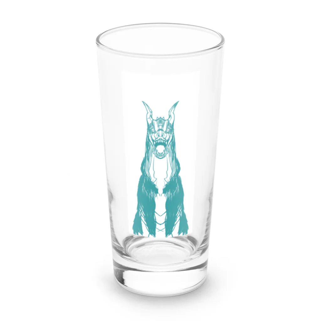 gupan_2023-12のヘルハウンド君　 Long Sized Water Glass :front