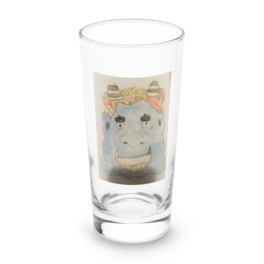 くっにーちゃんの青鬼さん Long Sized Water Glass :front