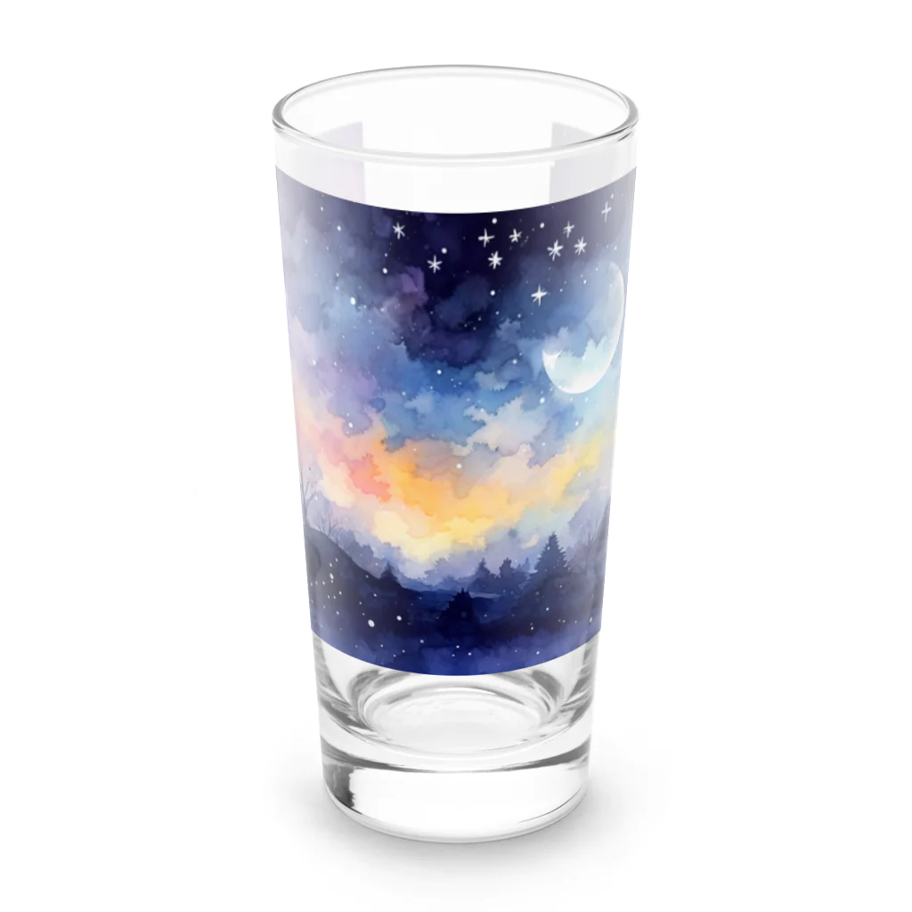 Ux-OsakaのStarry night 3 Long Sized Water Glass :front