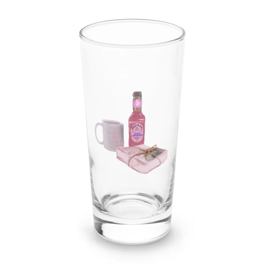 mocoMOROCCOのマグカップとプレゼントとソーダ Long Sized Water Glass :front