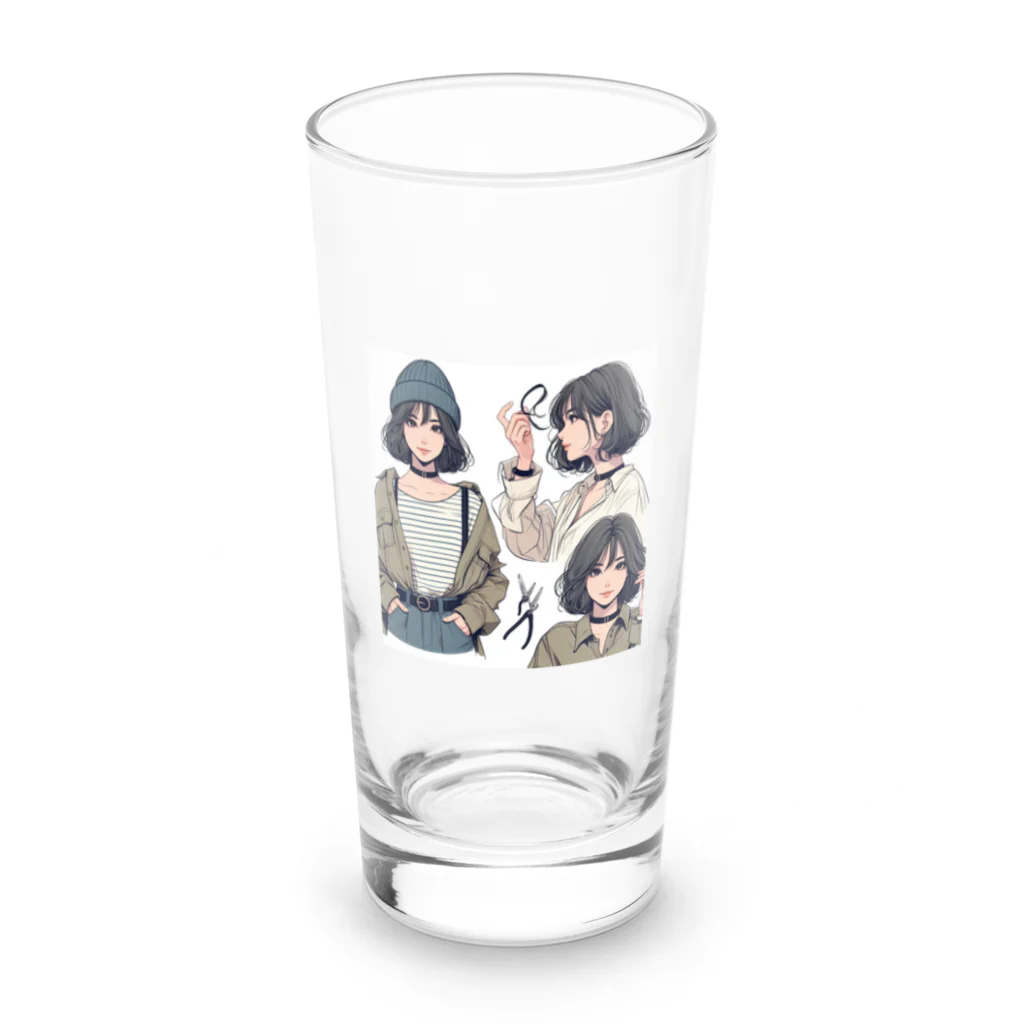 chanmaのion Long Sized Water Glass :front