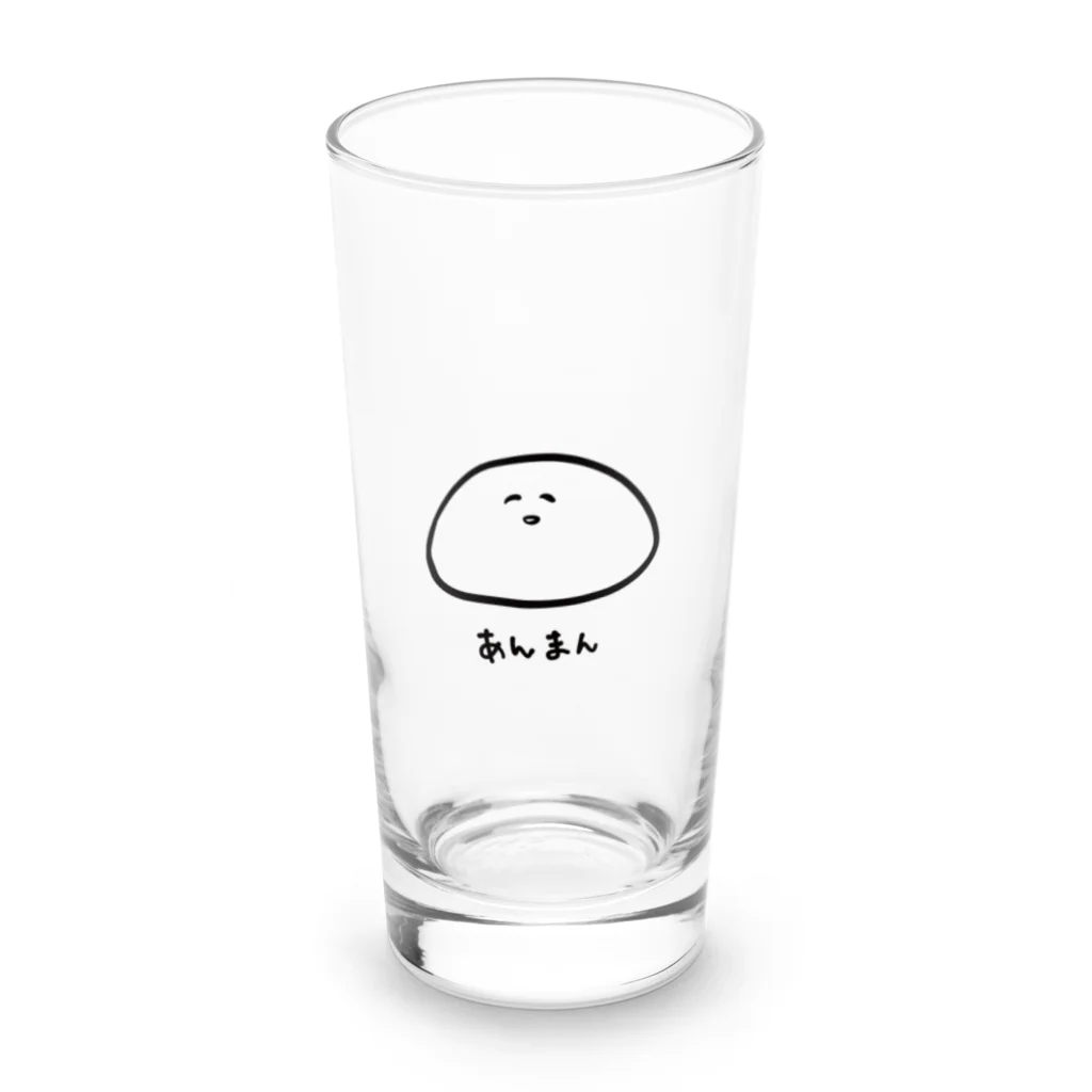 ぽめのかわいい！あんまん Long Sized Water Glass :front