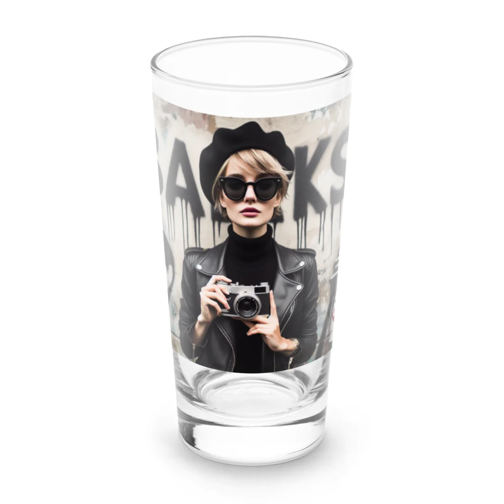 HaYoのストリートフォト Long Sized Water Glass :front