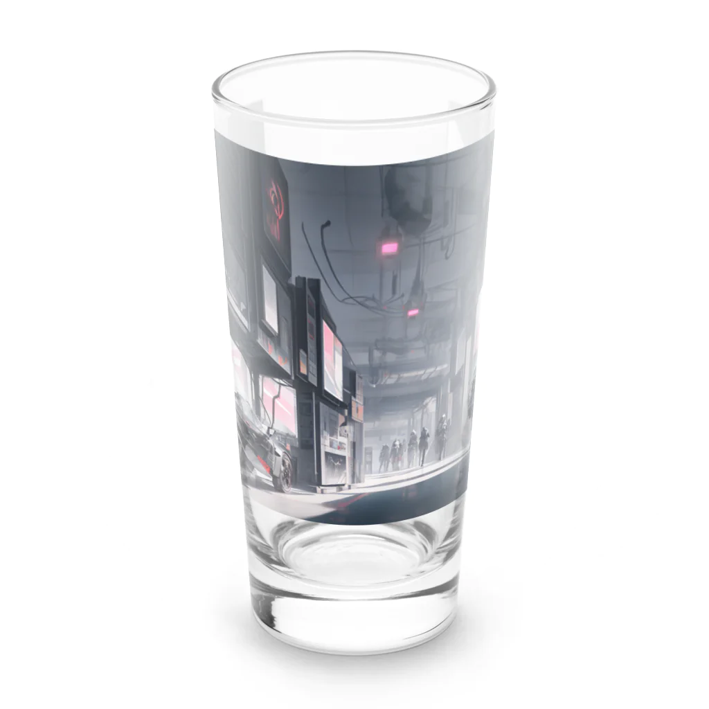 jojojojo777のFuture mole Long Sized Water Glass :front