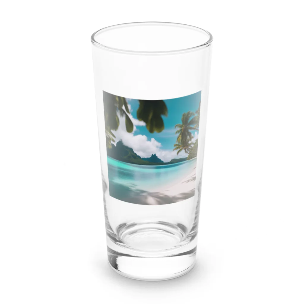 metametamonnのボラボラ島 Long Sized Water Glass :front