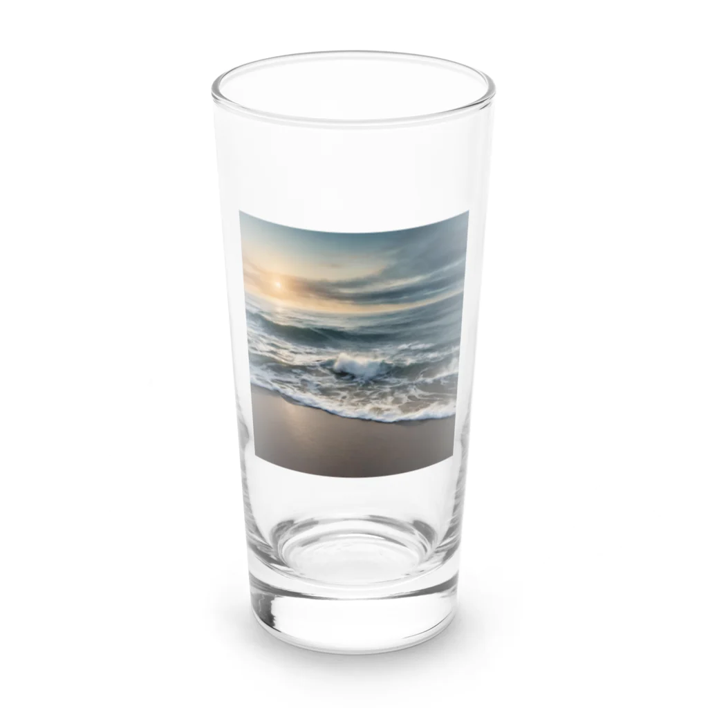 merciの海　 Long Sized Water Glass :front