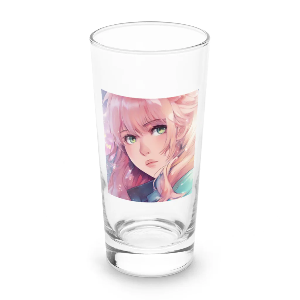 Kyon_IllustItemShopのアーティストのアンニュイ美人 Long Sized Water Glass :front