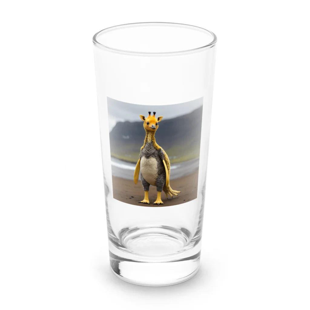 KUROSAWA特殊生物調査研究所のキリンペンギン　幼体　パターンC Long Sized Water Glass :front